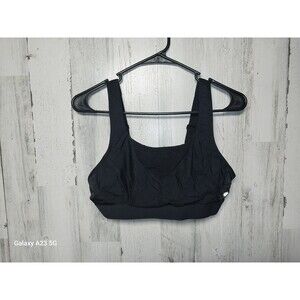 Athleta Invincible Sports Bra Size 36C Black